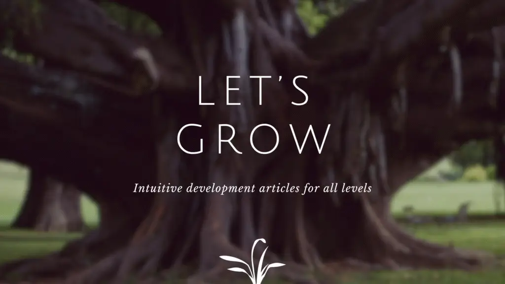 Tree Banner for Intuitive Development Articles